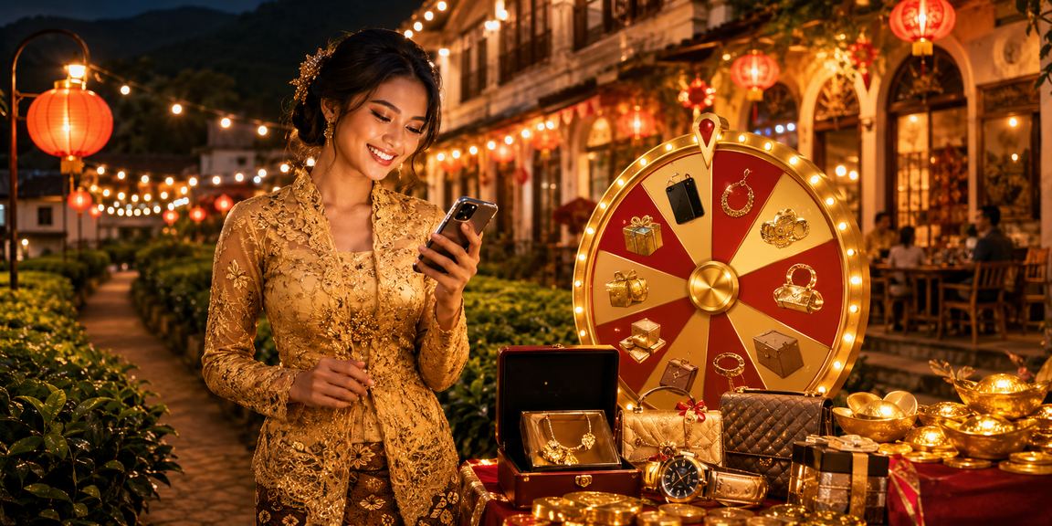 Permainan roulette kasino live bergaya kebaya di Ipoh melalui fubo808
